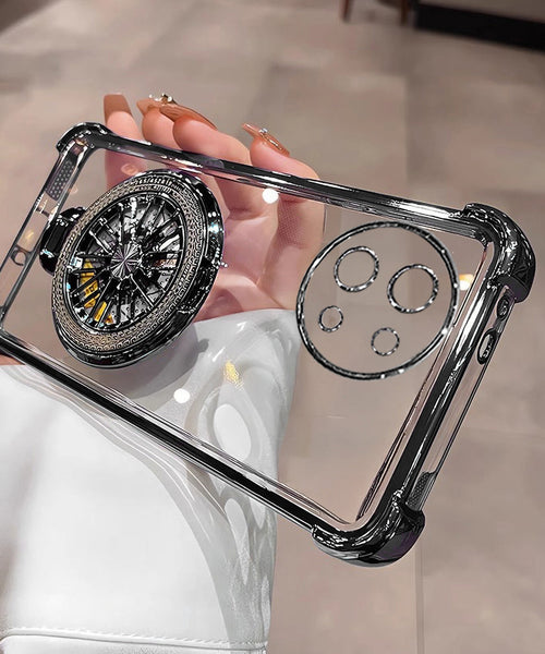 Vivo Y58 5G Premium Stress Buster Wheel Rotating Shockproof Airbags Case