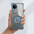 Vivo V50 5G Premium Stress Buster Wheel Rotating Shockproof Airbags Case