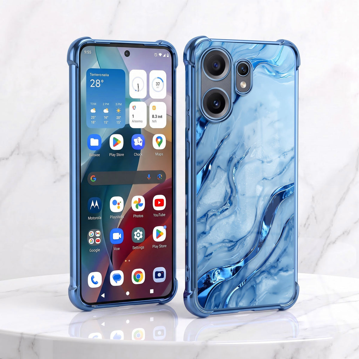 Nothing Phone 2 Pro 5G Marvel Texture Airbags Printed Back Case