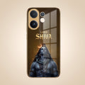 Vivo V60e 5G Lord Shiva Gold Electroplated Glass Phone Back Case