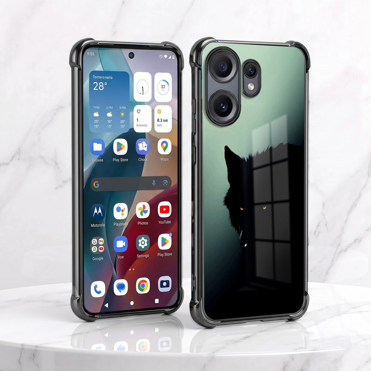Nothing Phone 2 Pro 5G Shadow Prowler Airbags Printed Back Case
