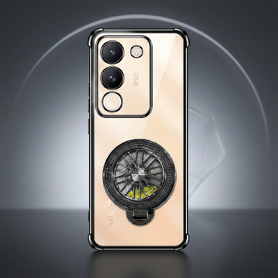 Vivo Y200 5G Premium Stress Buster Wheel Rotating Shockproof Airbags Case