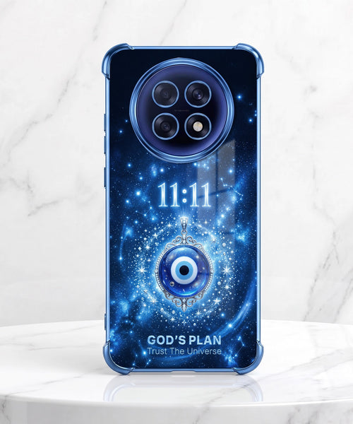 Oppo F31 Pro+ 5G Premium God’s Plan Evil Eye Airbags Printed Back Case