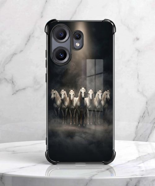 Nothing Phone 2 Pro 5G Running Horses Airbags Printed Back Case