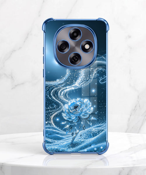 Oppo F31 Pro 5G Blue Rose Airbags Printed Back Case