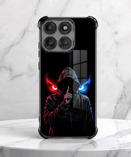 Motorola Edge 70 5G Hooded Shadow Demon Airbags Printed Back Case