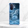 Vivo V60 5G Blue Rose Airbags Printed Back Case
