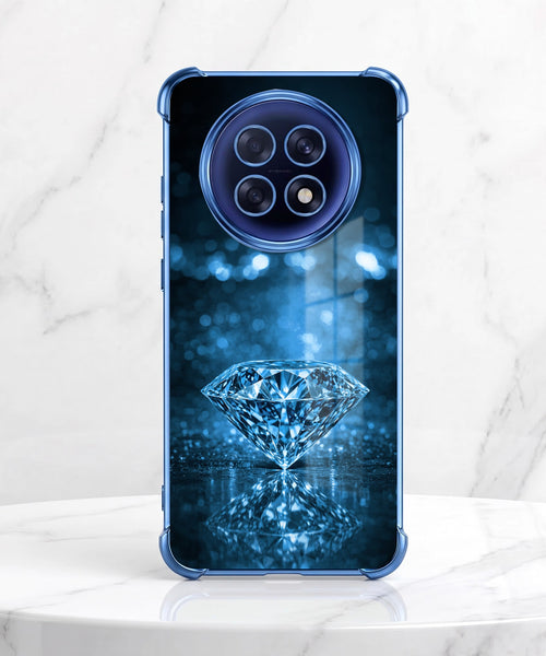 Oppo F31 Pro+ 5G Blue Diamond Airbags Printed Back Case