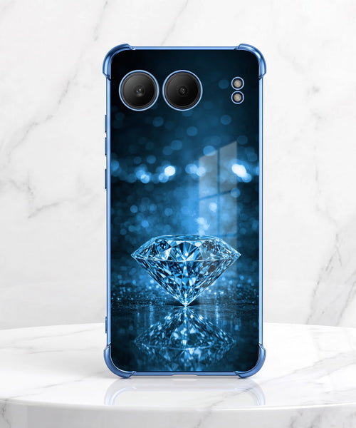 One Plus Nord 4 5G Blue Diamond Airbags Printed Back Case