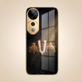 Vivo V40 Pro 5G Royal Heritage Edition Gold Electroplated Glass Phone Back Case
