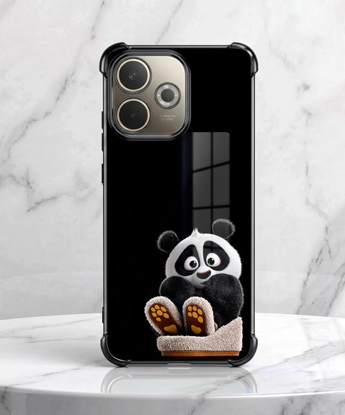 Oppo A5 Pro 5G Cute Panda Airbags Printed Back Case