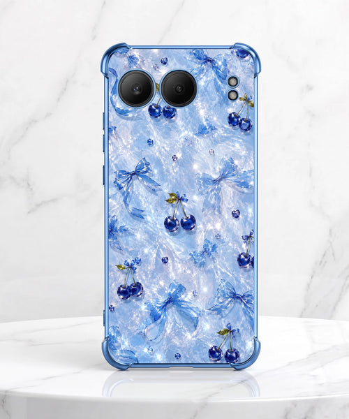 One Plus Nord 4 5G Blue Cherry Airbags Printed Back Case