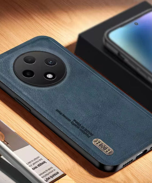 Oppo F27 Pro+ 5G Skin Feel Shockproof Magnetic Phone PU Leather Case