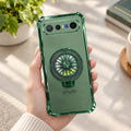 Vivo X300 FE 5G Premium Stress Buster Wheel Rotating Shockproof Airbags Case