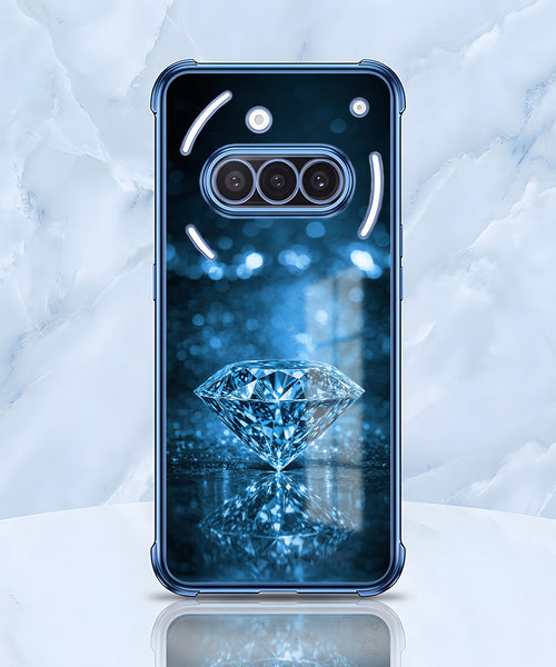Nothing Phone 3a 5G Blue Diamond Airbags Printed Back Case