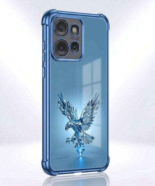 Motorola Edge 50 Neo 5G Blue Eagle Airbags Printed Back Case