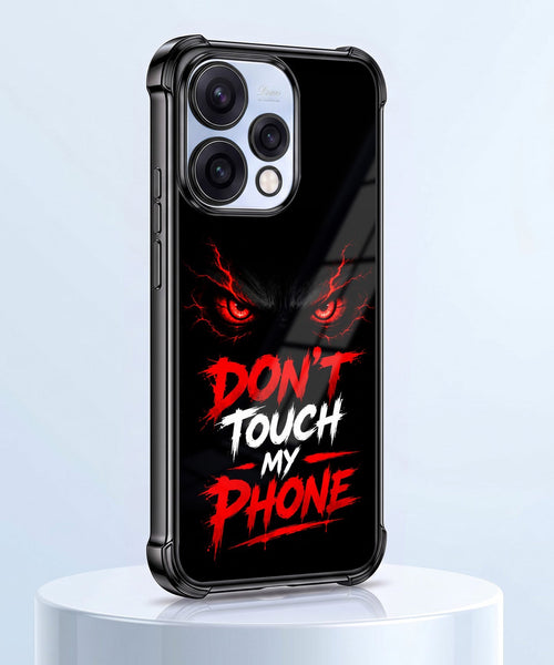 Oppo Reno 15 5G Don't Touch My Phone Airbags Printed Back Case