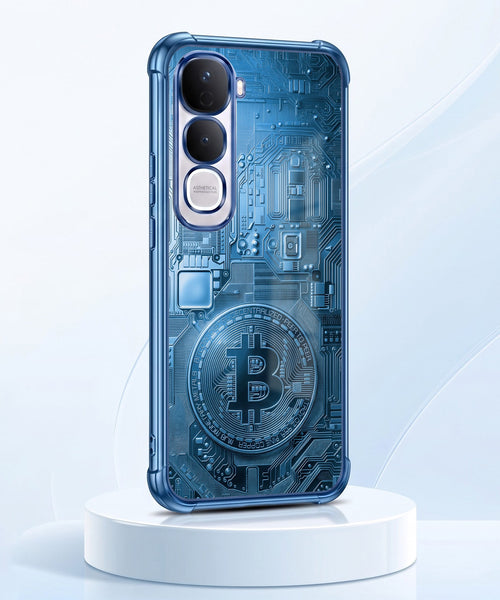 Vivo Y400 Pro 5G Bitcoin Airbags Printed Back Case