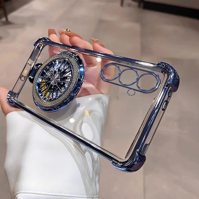 Samsung Galaxy A36 5G Premium Stress Buster Wheel Rotating ShockproofΒ AirbagsΒ Case