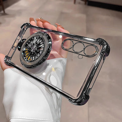 Samsung Galaxy A26 5G Premium Stress Buster Wheel Rotating ShockproofΒ AirbagsΒ Case