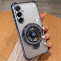 Samsung Galaxy A17 5G Premium Stress Buster Wheel Rotating Shockproof Airbags Case