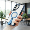 Samsung Galaxy S24/S25 Ultra 5G Magnetic Ring Stand Hand Holding Band Case
