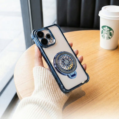 Oppo Reno 15 5G Premium Stress Buster Wheel Rotating ShockproofΒ AirbagsΒ Case