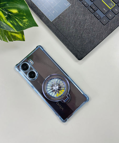 Vivo V29e 5G Premium Stress Buster Wheel Rotating Shockproof Airbags Case