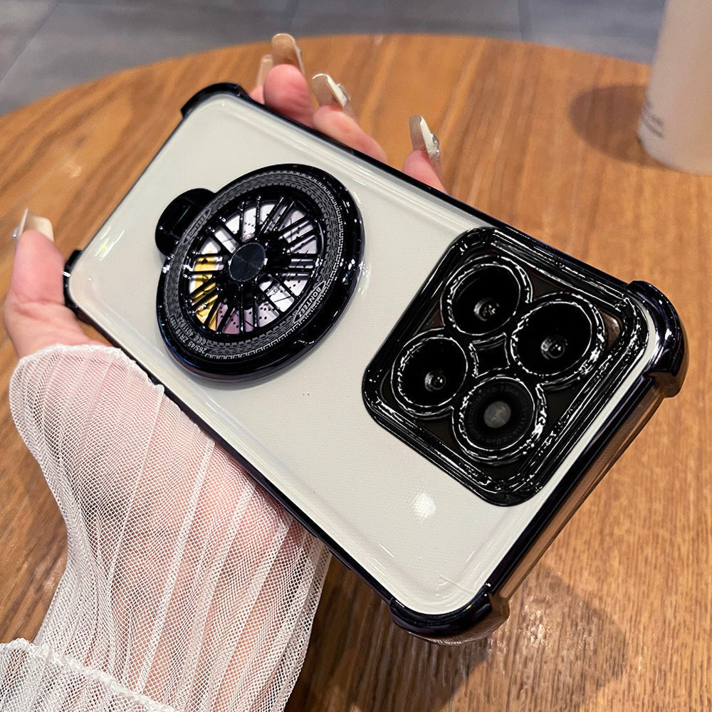 Motorola Edge 70 5G Premium Stress Buster Wheel Rotating Shockproof Airbags Case