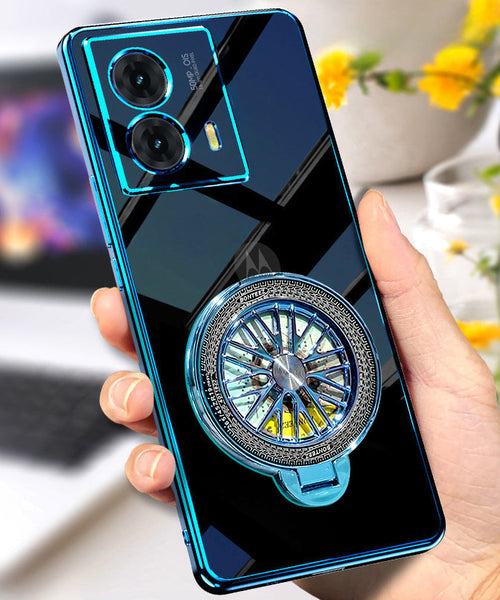 Motorola Edge 50 Fusion 5G Ferrari Wheel Electroplating Case