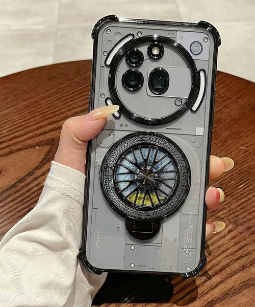 Nothing Phone 3a Pro 5G Premium Stress Buster Wheel Rotating Shockproof Airbags Case