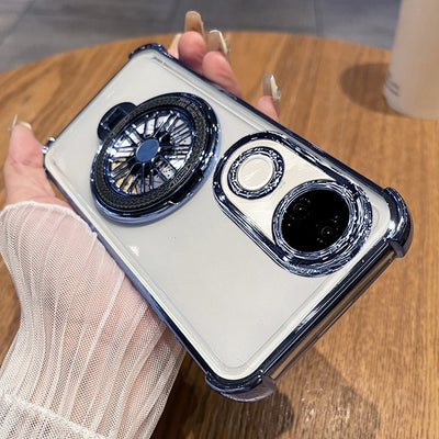 Vivo T4R 5G Premium Stress Buster Wheel Rotating ShockproofΒ AirbagsΒ Case