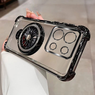 Oppo Reno13 5G Premium Stress Buster Wheel Rotating ShockproofΒ AirbagsΒ Case