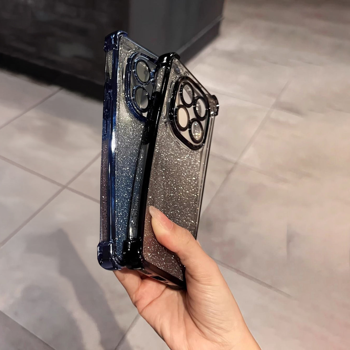 Oppo F29 Pro 5G Luxury Shimmer Shockproof Airbag Case