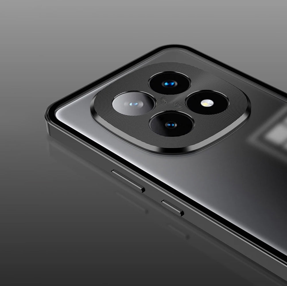 Oppo F29 Pro 5G Aluminium Metal Bumper Shield Transparent Back Case