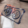 Oppo F31 Pro+ 5G Premium Stress Buster Wheel Rotating Shockproof Airbags Case (Buy 1 Get 1 Free Surprise Cover)