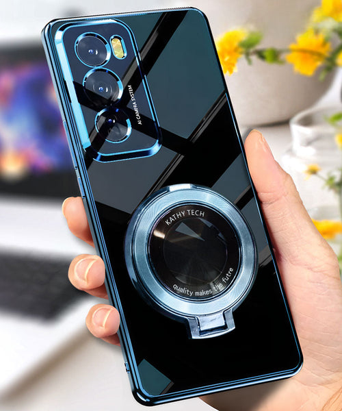 Oppo Reno 12 Pro 5G Magnifier Electroplating Case