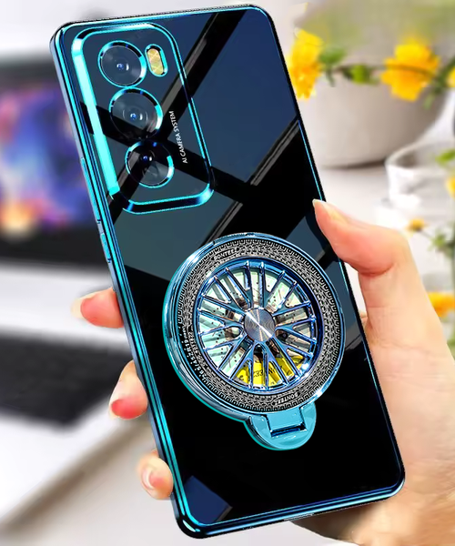 Oppo Reno 12 Pro 5G Ferrari Wheel Electroplating Case
