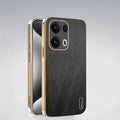 Oppo Reno 13 5G Premium Electroplated Frame Gold Thread Pattern Soft Case