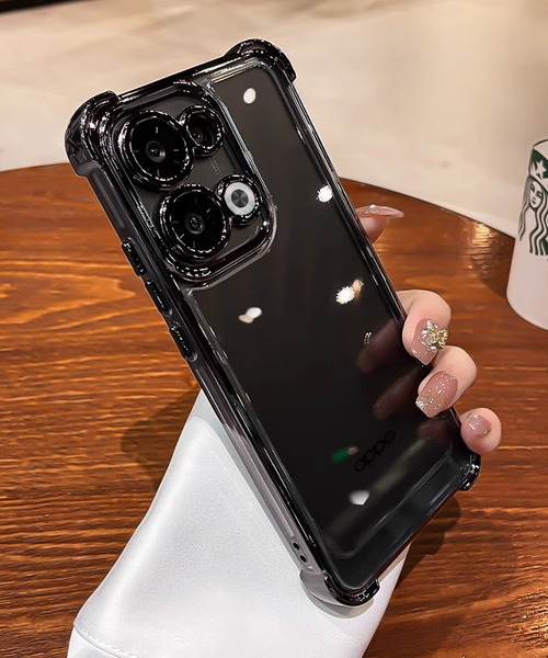 Oppo Reno 13 5G Transparent Shockproof Case With Airbag Corners
