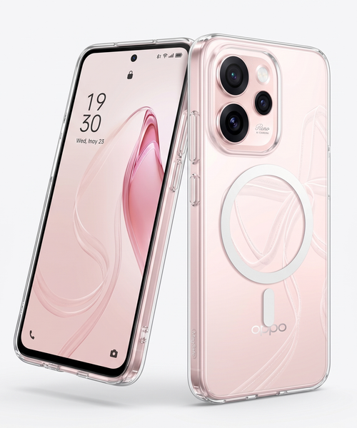 Oppo Reno 15 Pro Mini 5G Clear Anti-Yellow MagSafe Protective Case
