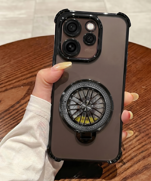 Oppo Reno 15 Pro Mini 5G Premium Stress Buster Wheel Rotating Shockproof Airbags Case
