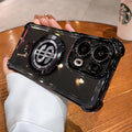 Oppo Reno 14 Pro 5G Four Corner Airbags 100% Original Astro Money Magnet Rotating Dollar Case