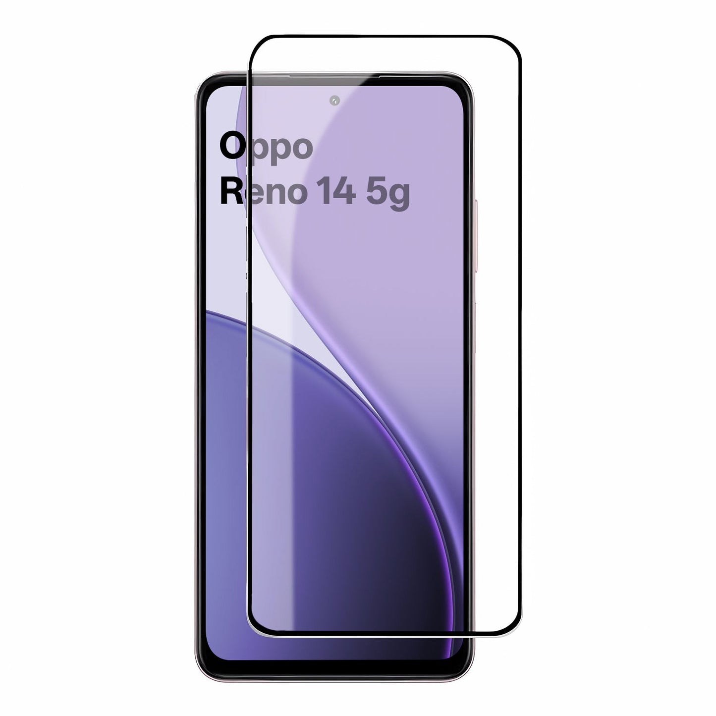 Oppo Reno14 5G Original Luxury Magnifier Ring Stand Shockproof Airbags Corner
