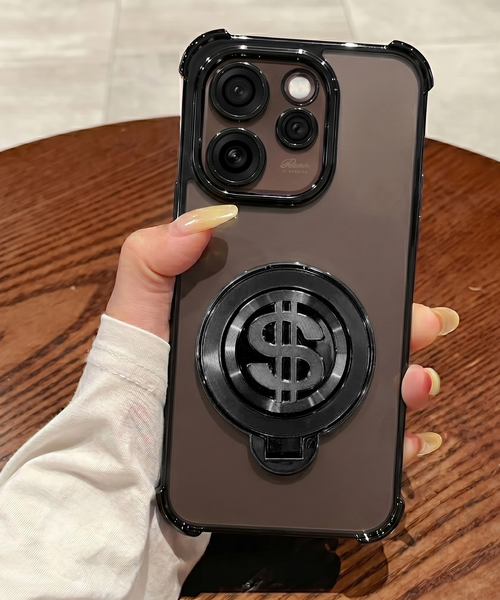 Oppo Reno 15 Pro Mini 5G Four Corner Airbags 100% Original Astro Money Magnet Rotating Dollar Case