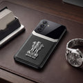 Samsung Galaxy A36 5G Satyamev Jayate 3D Metal Leather Back Case