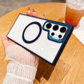 Samsung Galaxy S24/S25 Ultra 5G Magsafe Metal Camera Protector Stand Case
