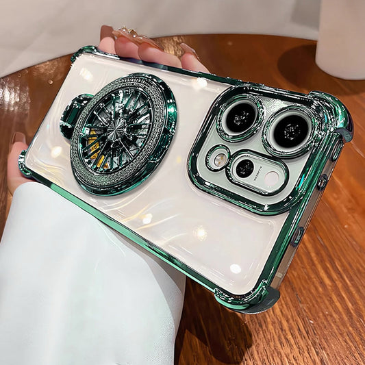 Oppo Reno14 5G Premium Stress Buster Wheel Rotating Shockproof Airbags Case