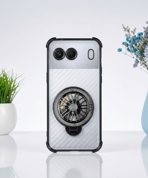 OnePlus Nord 4 5G Premium Stress Buster Wheel Rotating Shockproof Airbags Case