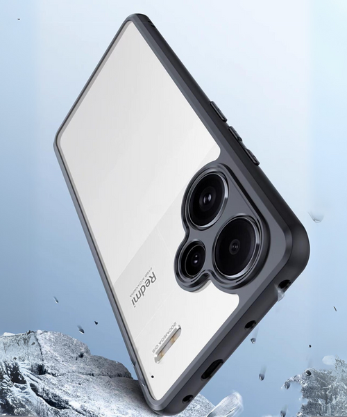 Redmi Note 13 Pro+ 5G Premium Transparent Shockproof Durable Case